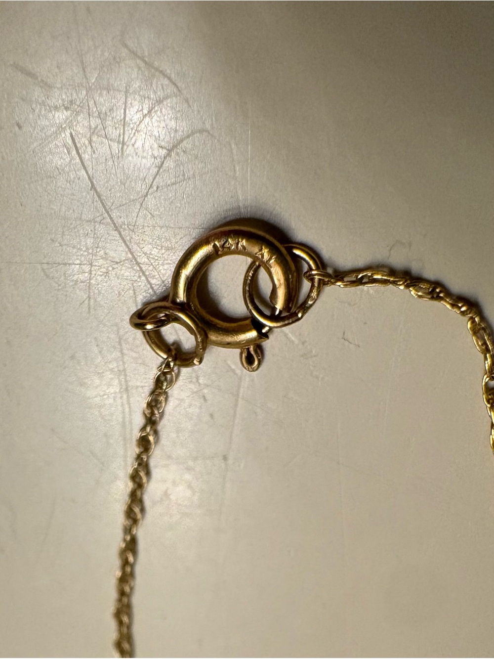 14K Gold Pearl Heart Pendant Necklace - Women Jewelry - Picture 7 of 7